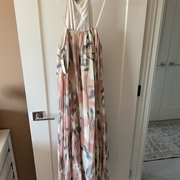 Chic Multicolor Maxi Dress - Picture 2 of 5